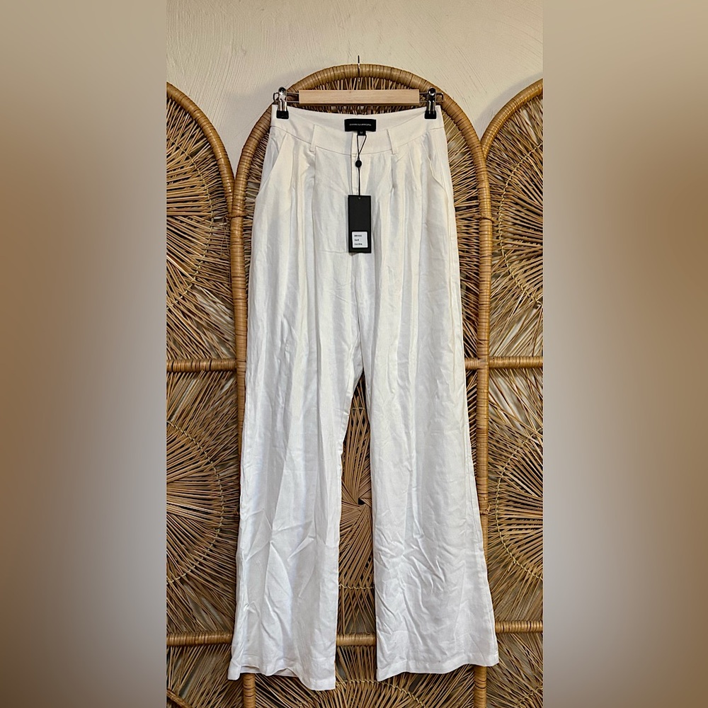 Chic White Women's Trousers